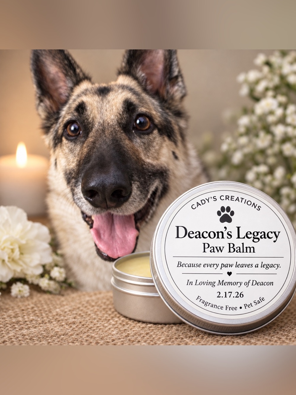 Deacon's Legacy Paw Balm